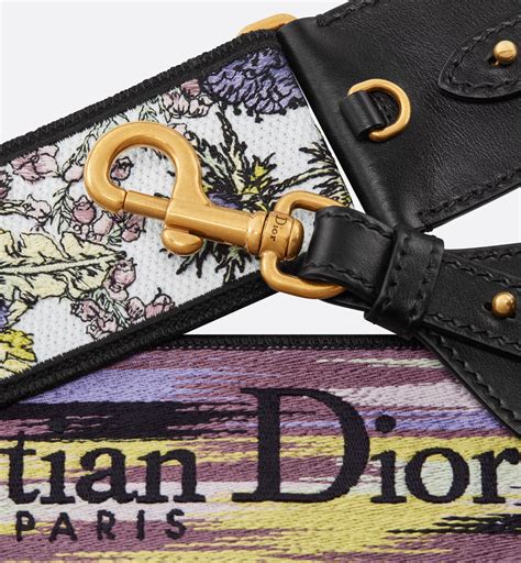 dior adjustable shoulder strap with ring
